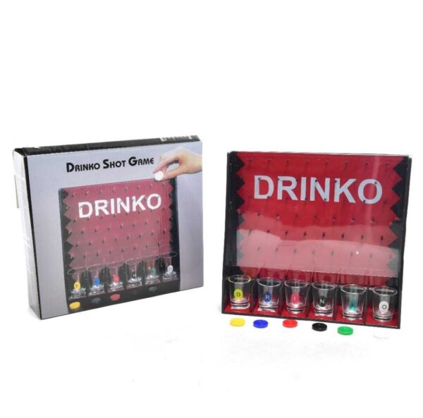 GIOCO DRINK 28X7XH.25CM 6 BICCH