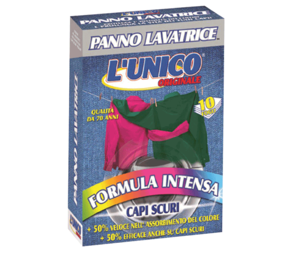 L'UNICO PANNO LAVATRICE FORMULA INTENSA