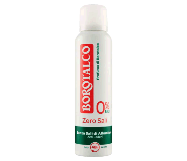 BOROTALCO DEODORANTE SPRAY 150ML ZERO SALI