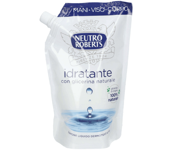 NEUTRO ROBERTS SAPONE LIQUIDO RICARICA BUSTA 400ML IDRATANTE