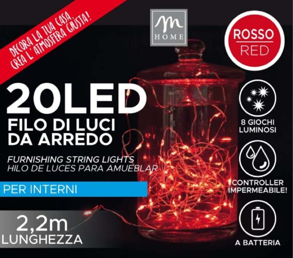 FILO LED 20L ROSSO