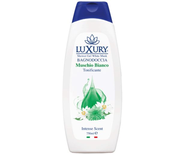 LUXURY BAGNODOCCIA 750ML MUSCHIO BIANCO