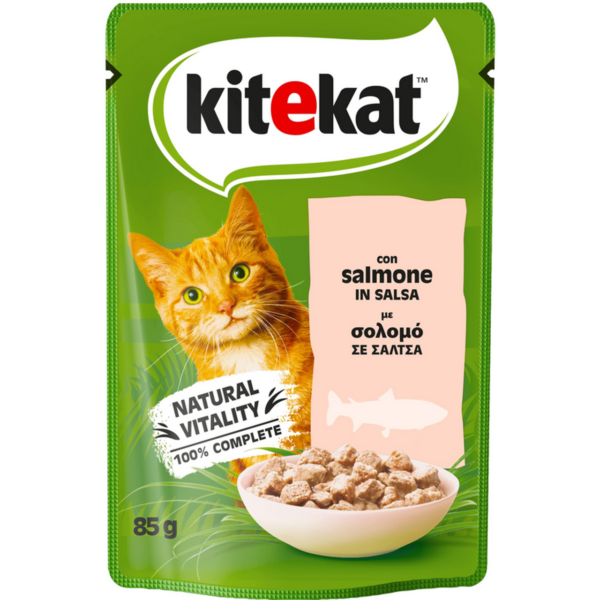 KITEKAT SALMONE IN SALSA 85GR